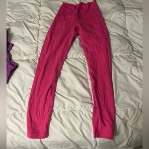 Lululemon Align Sonic Pink Leggings - Size 4 - Like New
